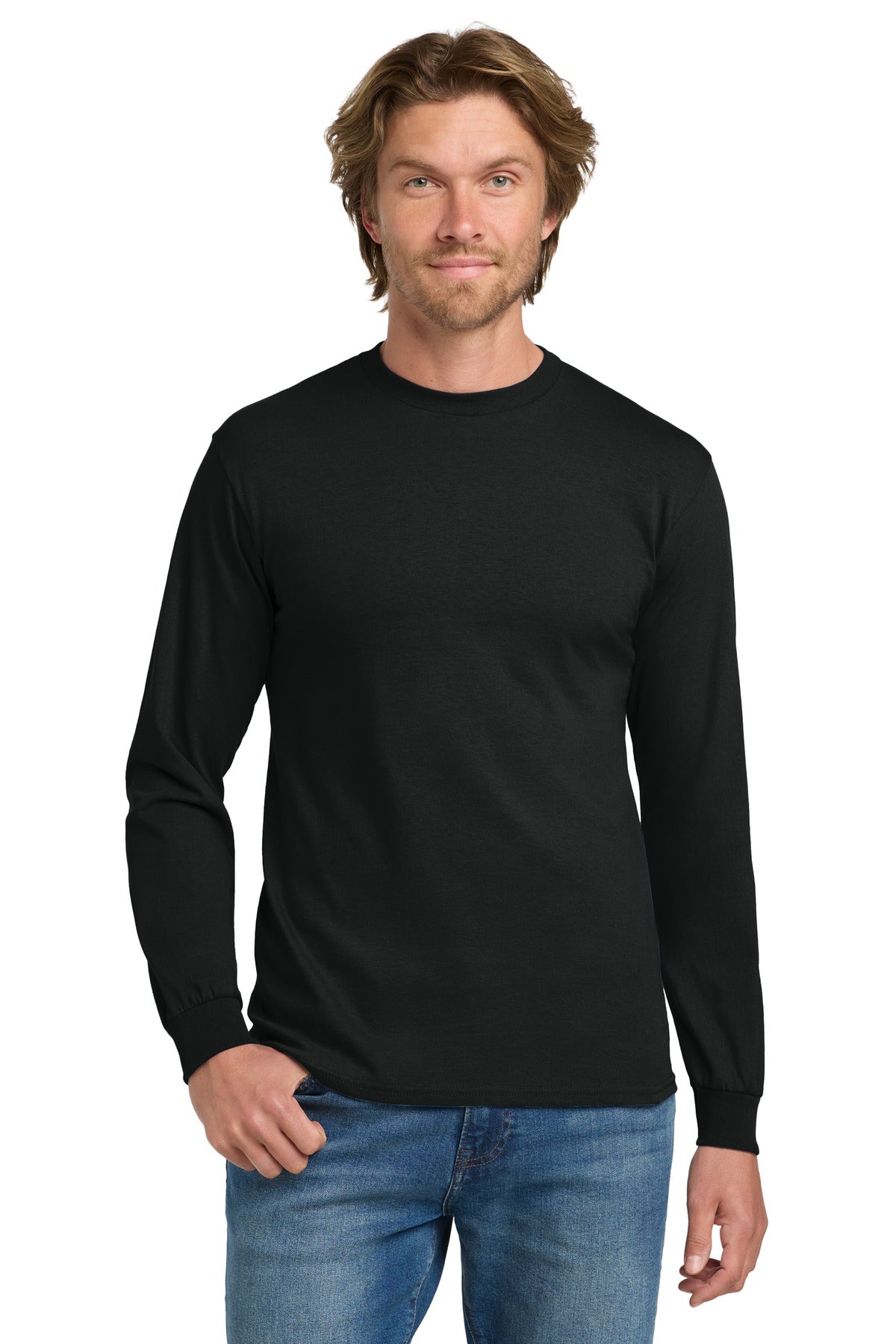Gildan® - Heavy Cotton 100% Cotton Long Sleeve T-Shirt