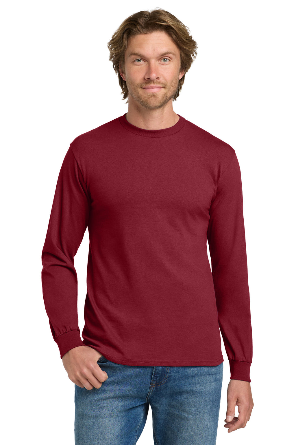 Gildan® - Heavy Cotton 100% Cotton Long Sleeve T-Shirt