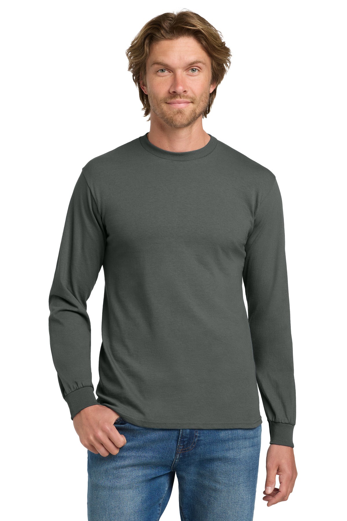 Gildan® - Heavy Cotton 100% Cotton Long Sleeve T-Shirt