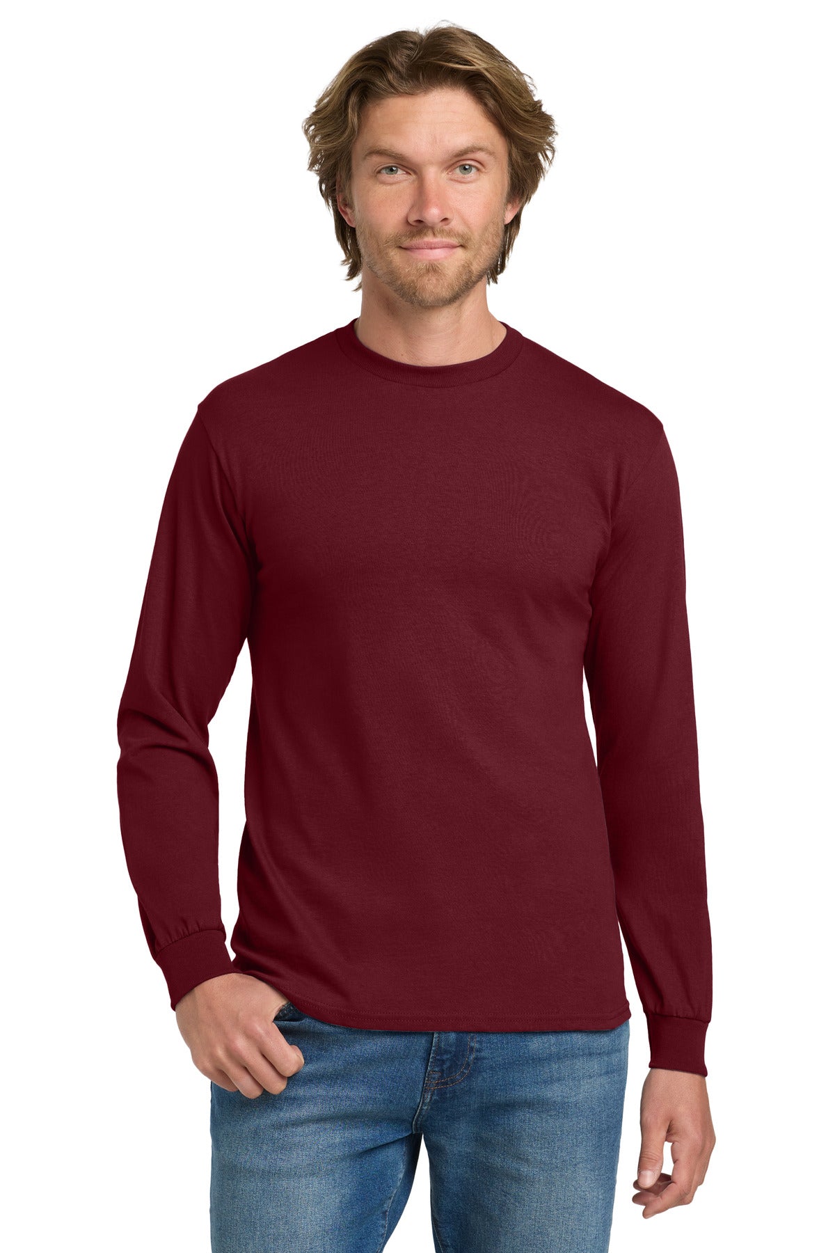 Gildan® - Heavy Cotton 100% Cotton Long Sleeve T-Shirt