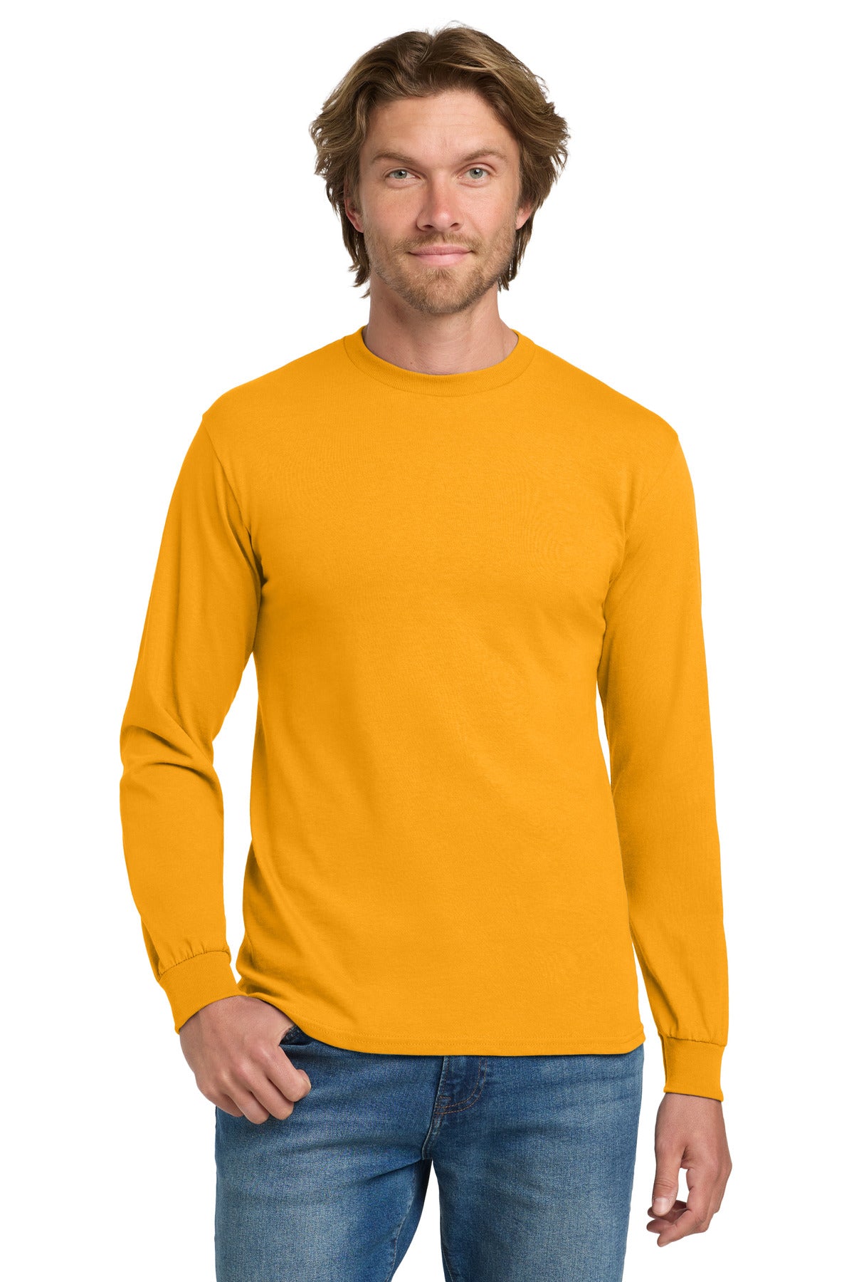 Gildan® - Heavy Cotton 100% Cotton Long Sleeve T-Shirt