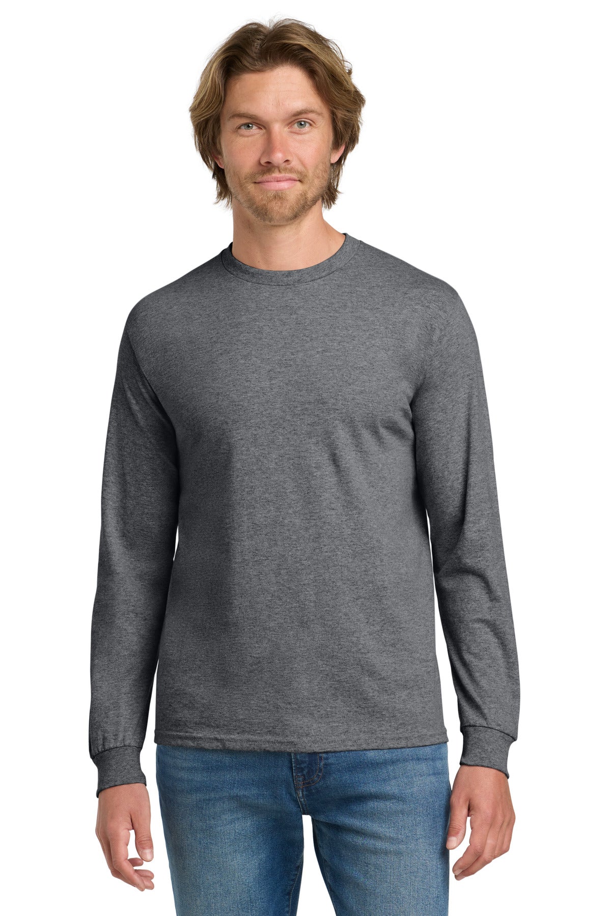 Gildan® - Heavy Cotton 100% Cotton Long Sleeve T-Shirt