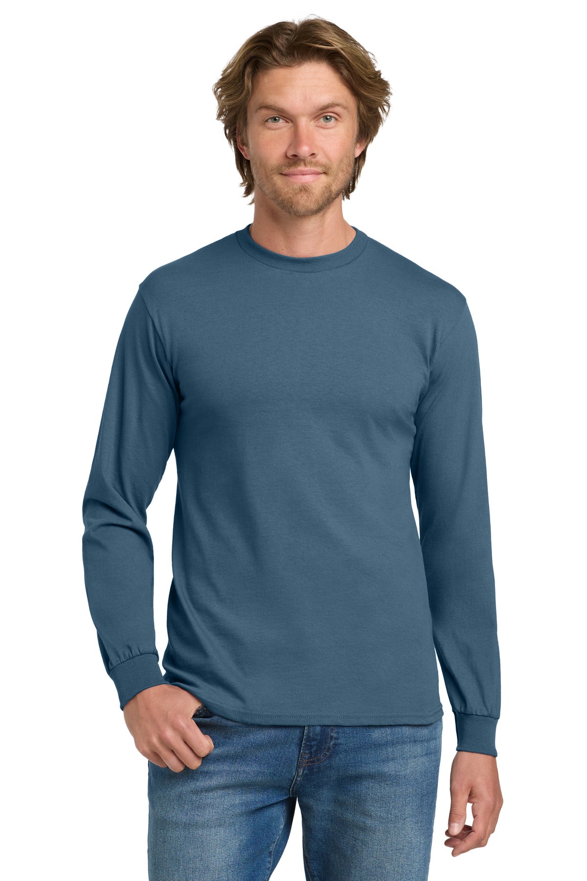 Gildan® - Heavy Cotton 100% Cotton Long Sleeve T-Shirt