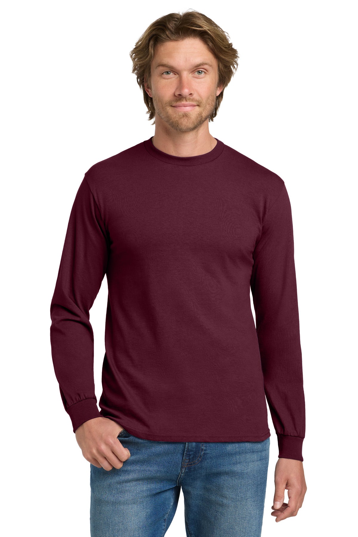 Gildan® - Heavy Cotton 100% Cotton Long Sleeve T-Shirt