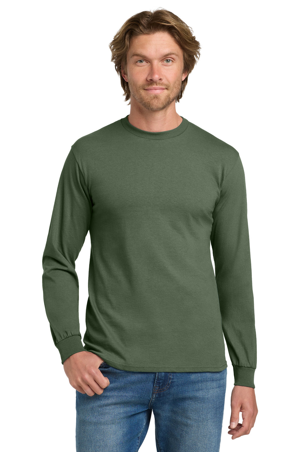 Gildan® - Heavy Cotton 100% Cotton Long Sleeve T-Shirt