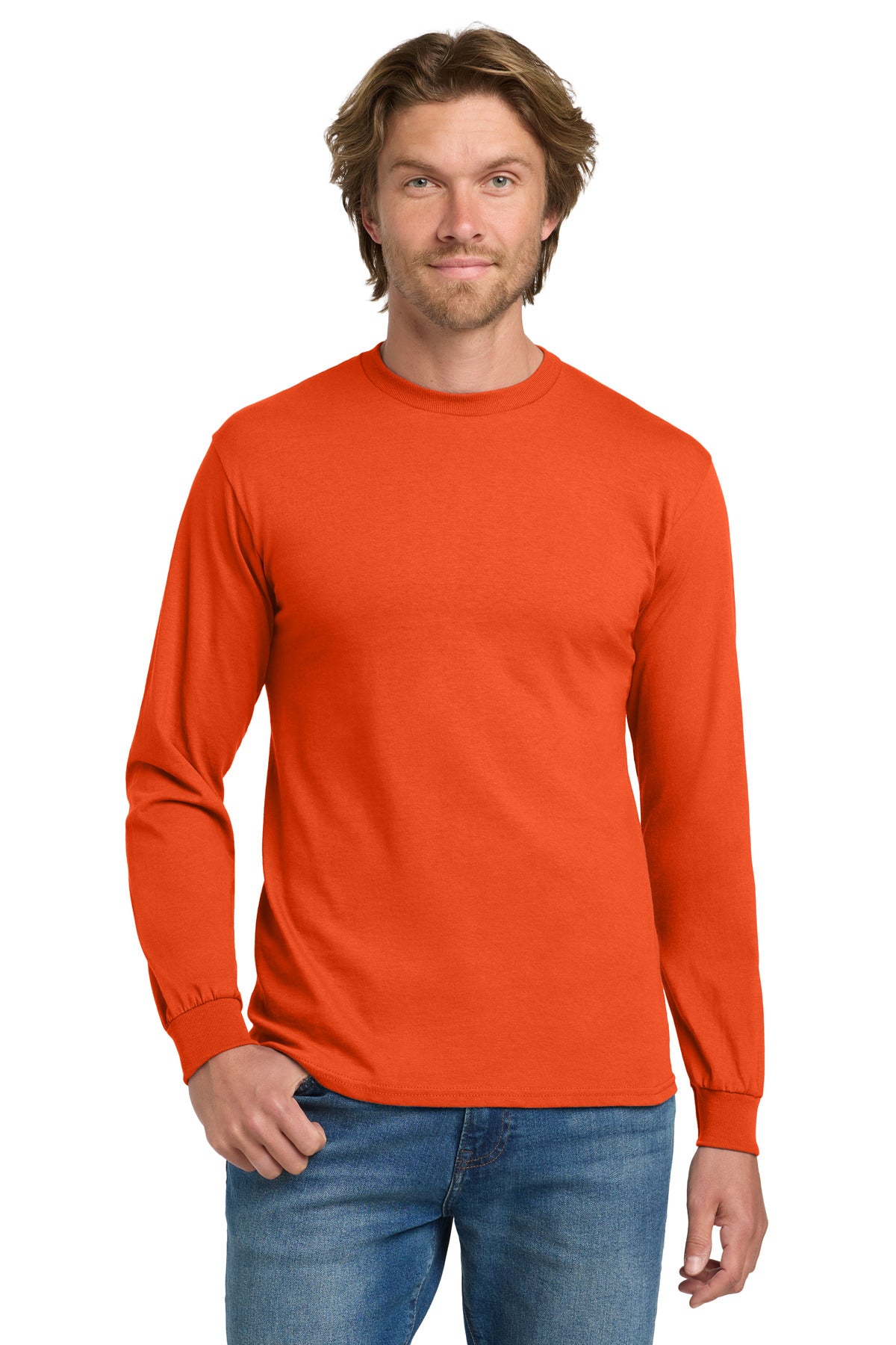 Gildan® - Heavy Cotton 100% Cotton Long Sleeve T-Shirt