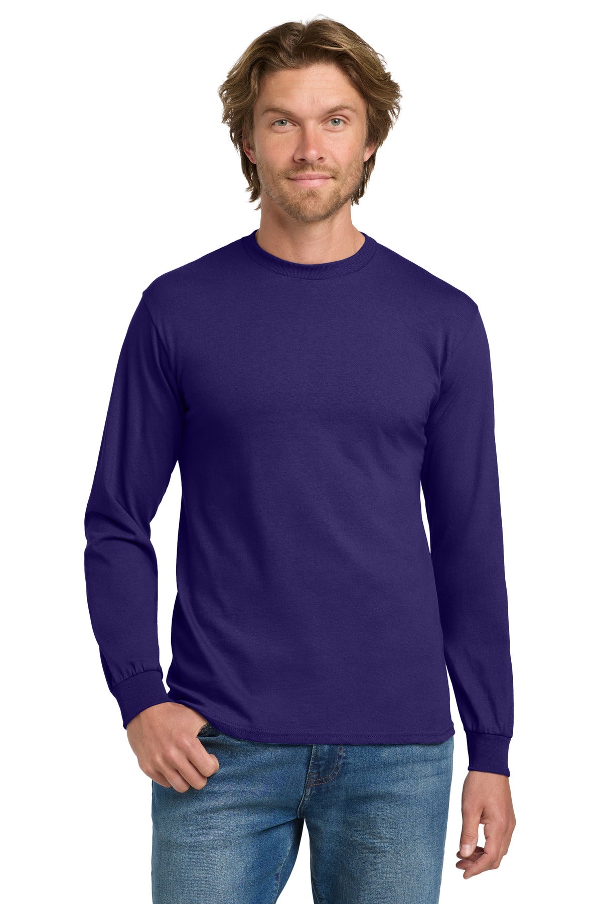 Gildan® - Heavy Cotton 100% Cotton Long Sleeve T-Shirt