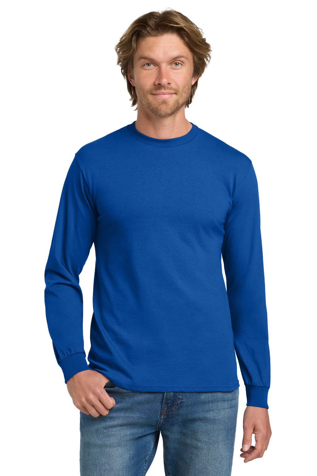 Gildan® - Heavy Cotton 100% Cotton Long Sleeve T-Shirt