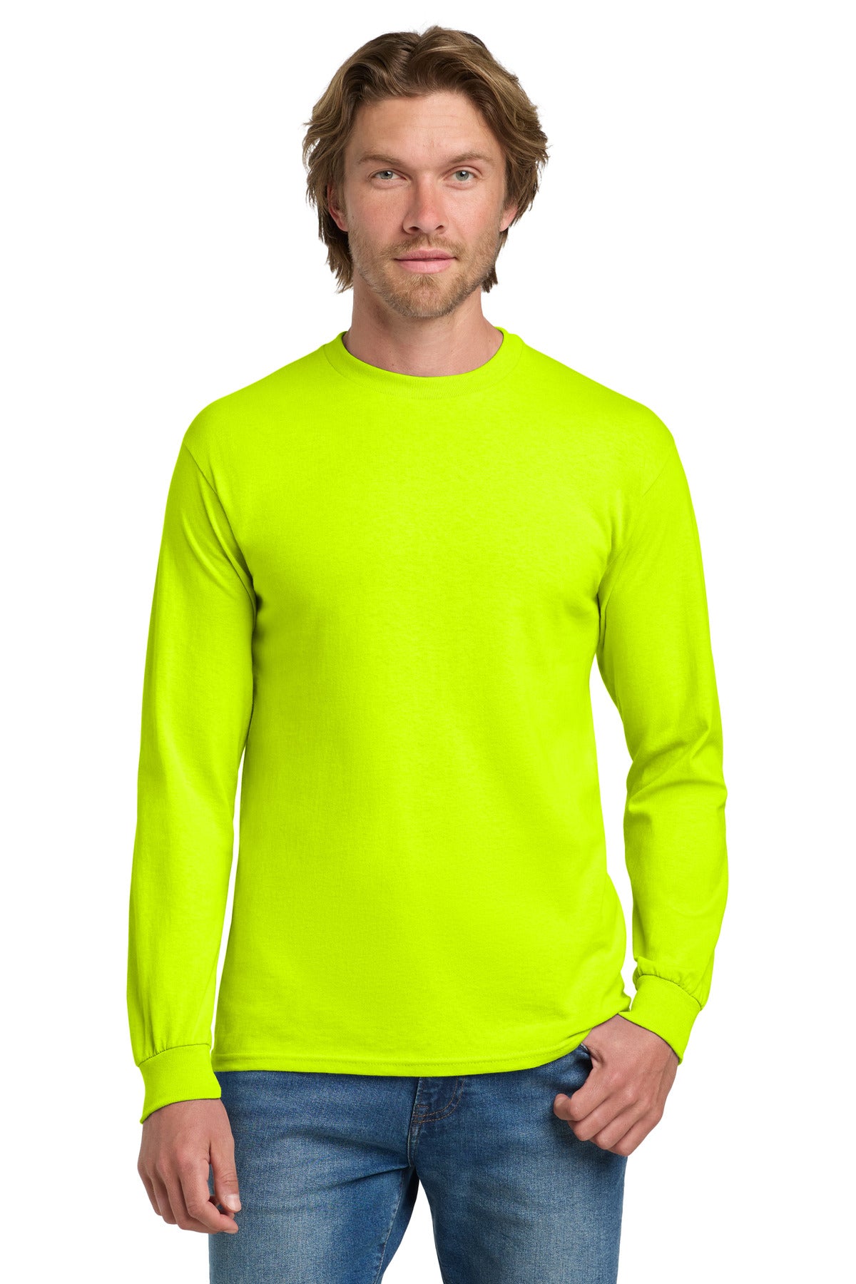 Gildan® - Heavy Cotton 100% Cotton Long Sleeve T-Shirt