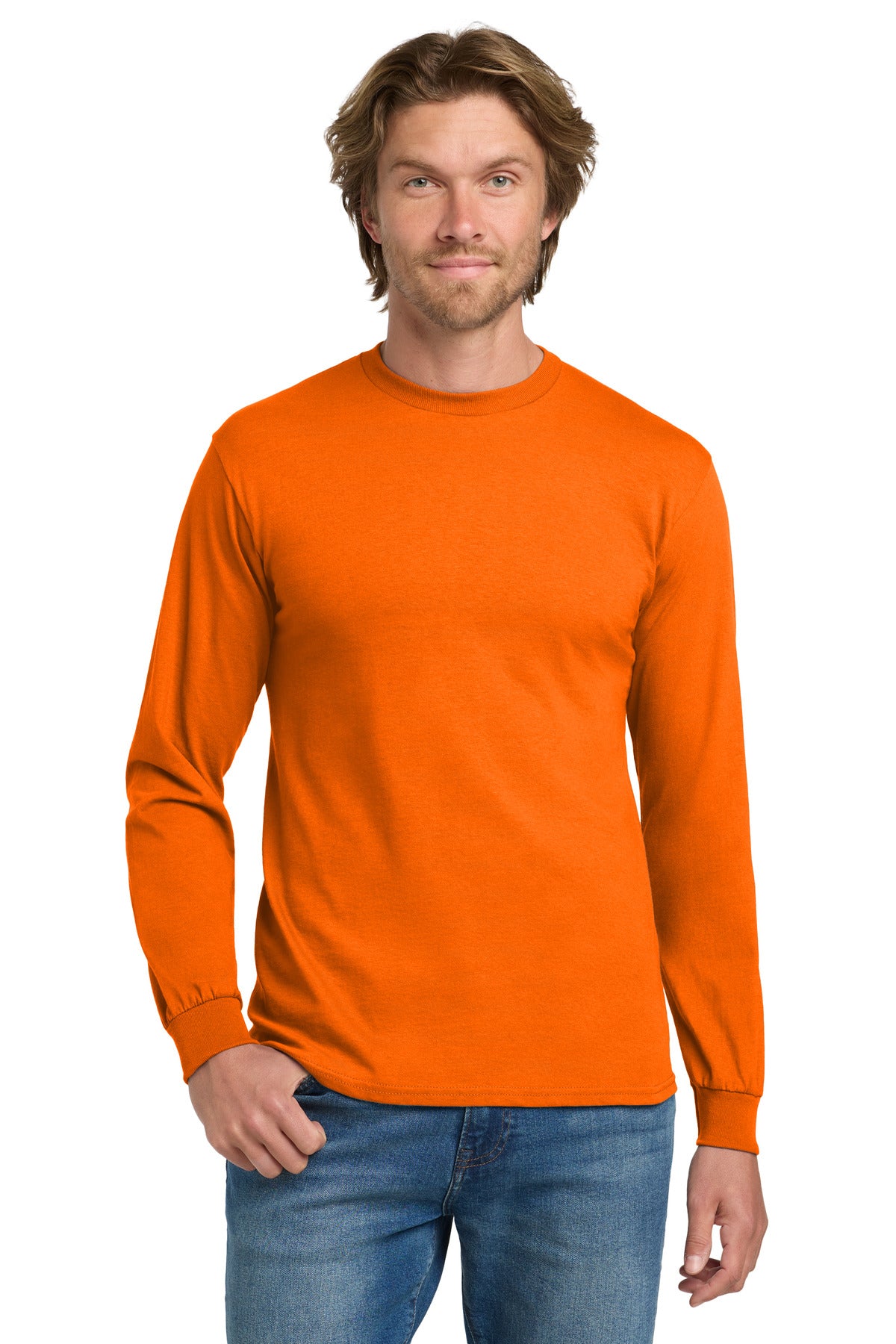 Gildan® - Heavy Cotton 100% Cotton Long Sleeve T-Shirt