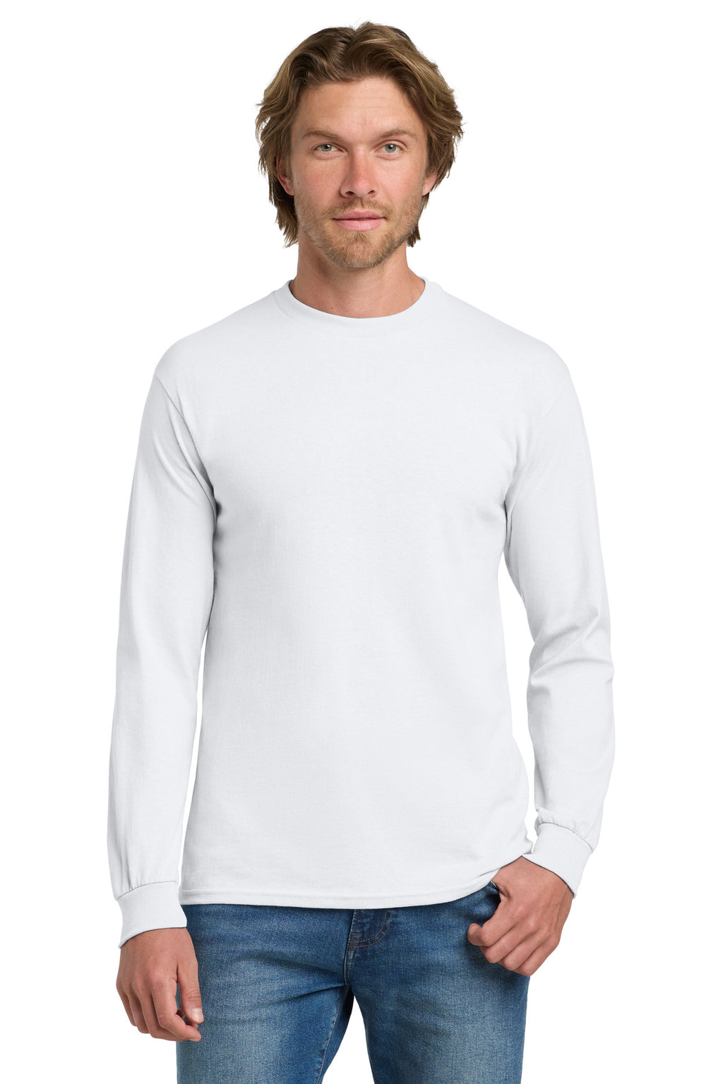 Gildan® - Heavy Cotton 100% Cotton Long Sleeve T-Shirt