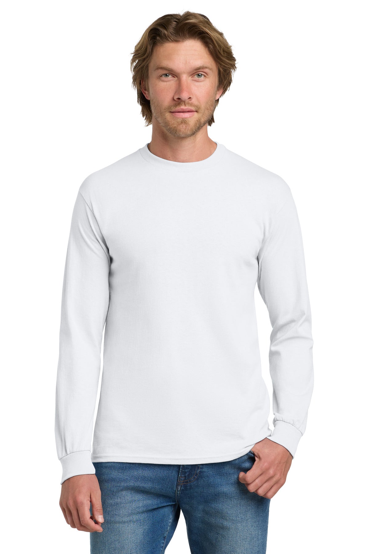 Gildan® - Heavy Cotton 100% Cotton Long Sleeve T-Shirt