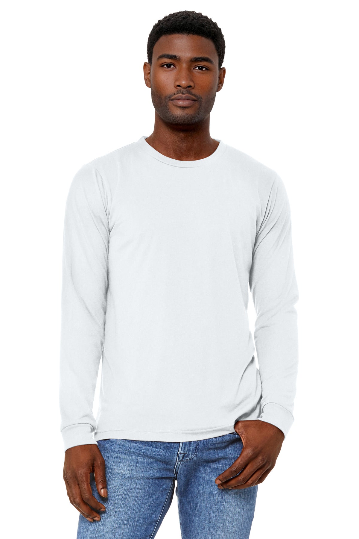 BELLA+CANVAS® Unisex Textured Jersey V-Neck Tee
