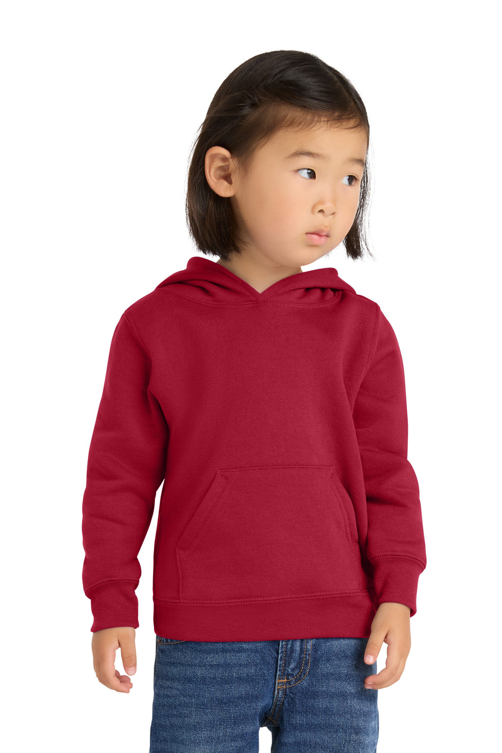 Port & Co Toddler Core Fleece Pullover Hooded Sweatshirt