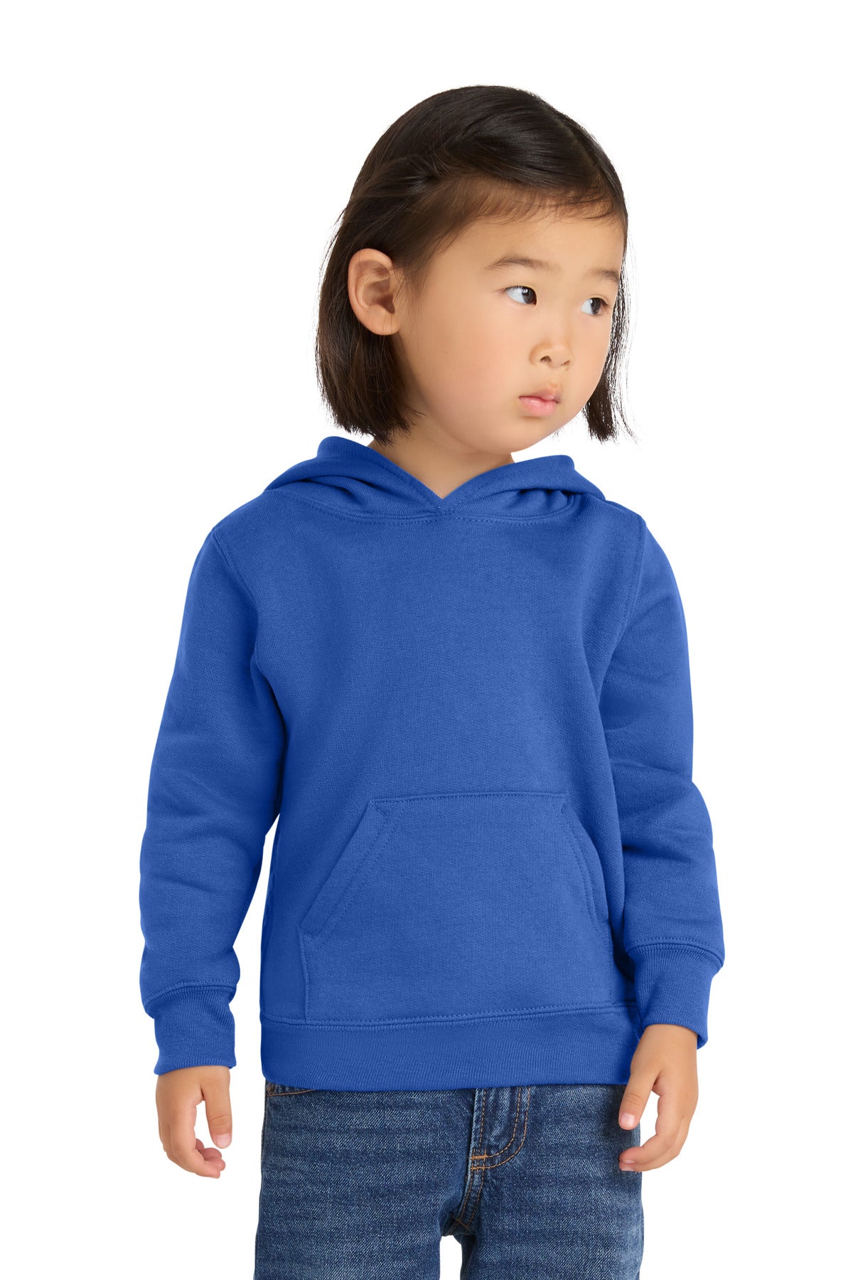 Port & Co Toddler Core Fleece Pullover Hooded Sweatshirt
