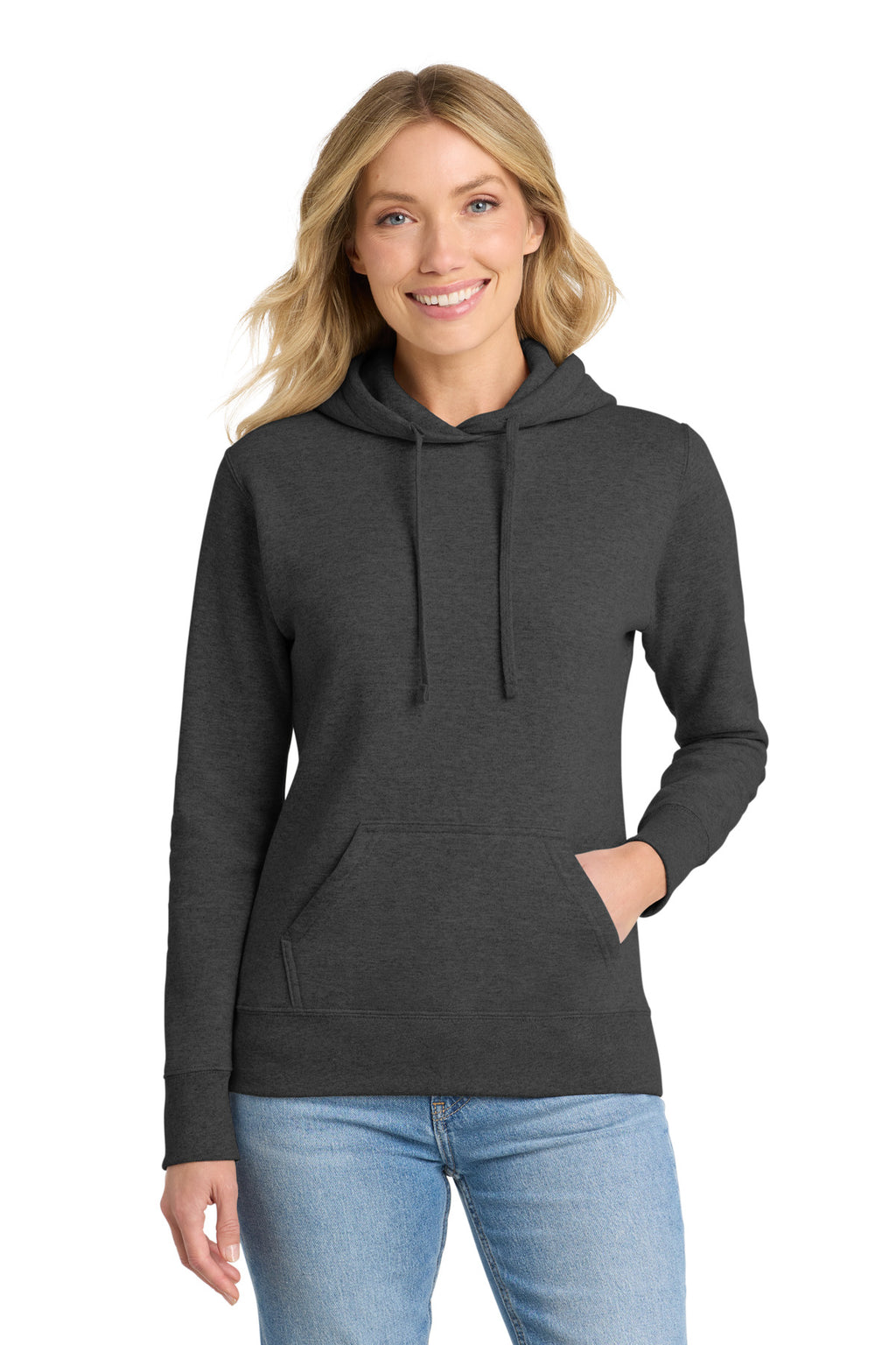 Port & Co Women's Core Fleece Pullover Hooded Sweatshirt