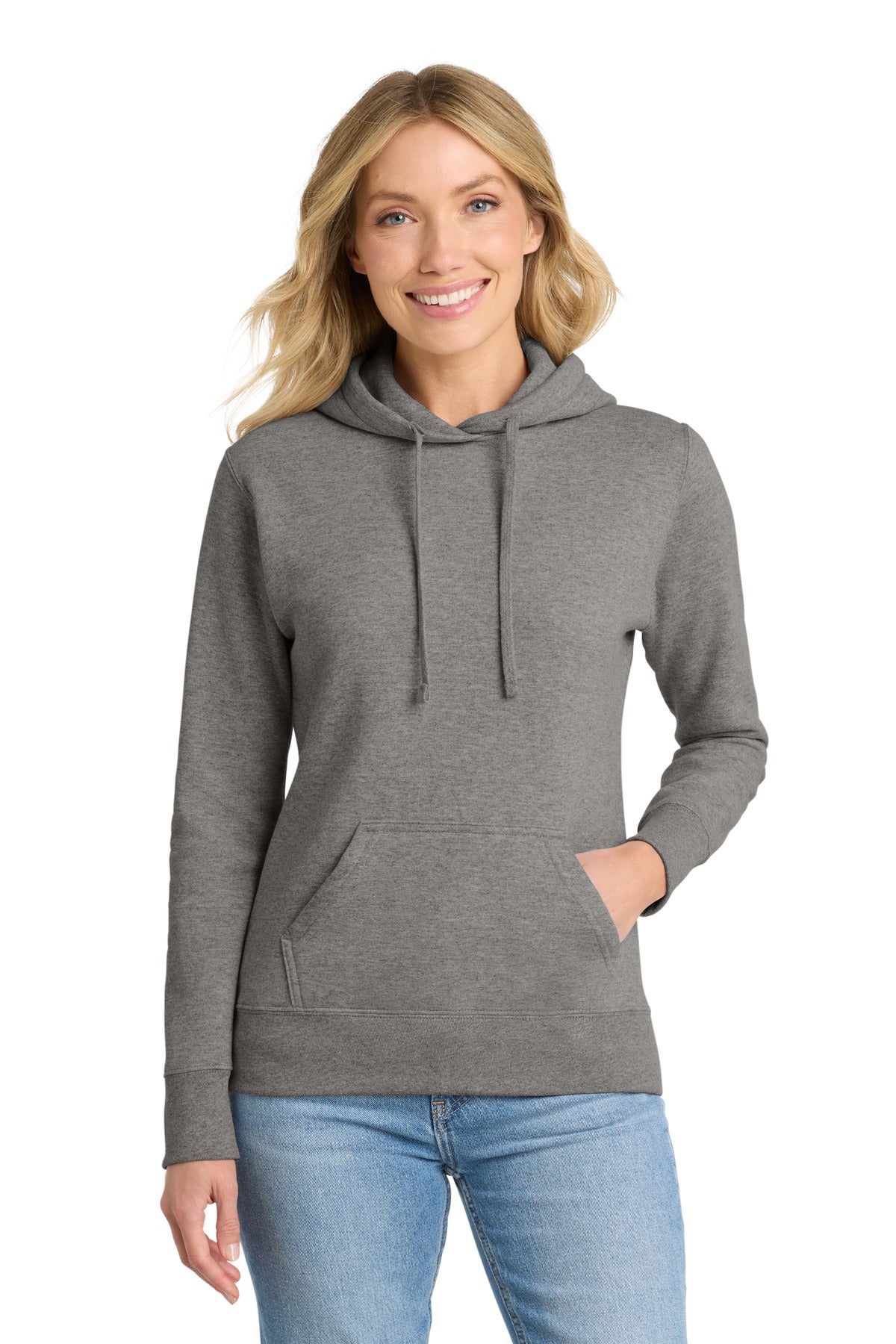 Port & Co Women's Core Fleece Pullover Hooded Sweatshirt