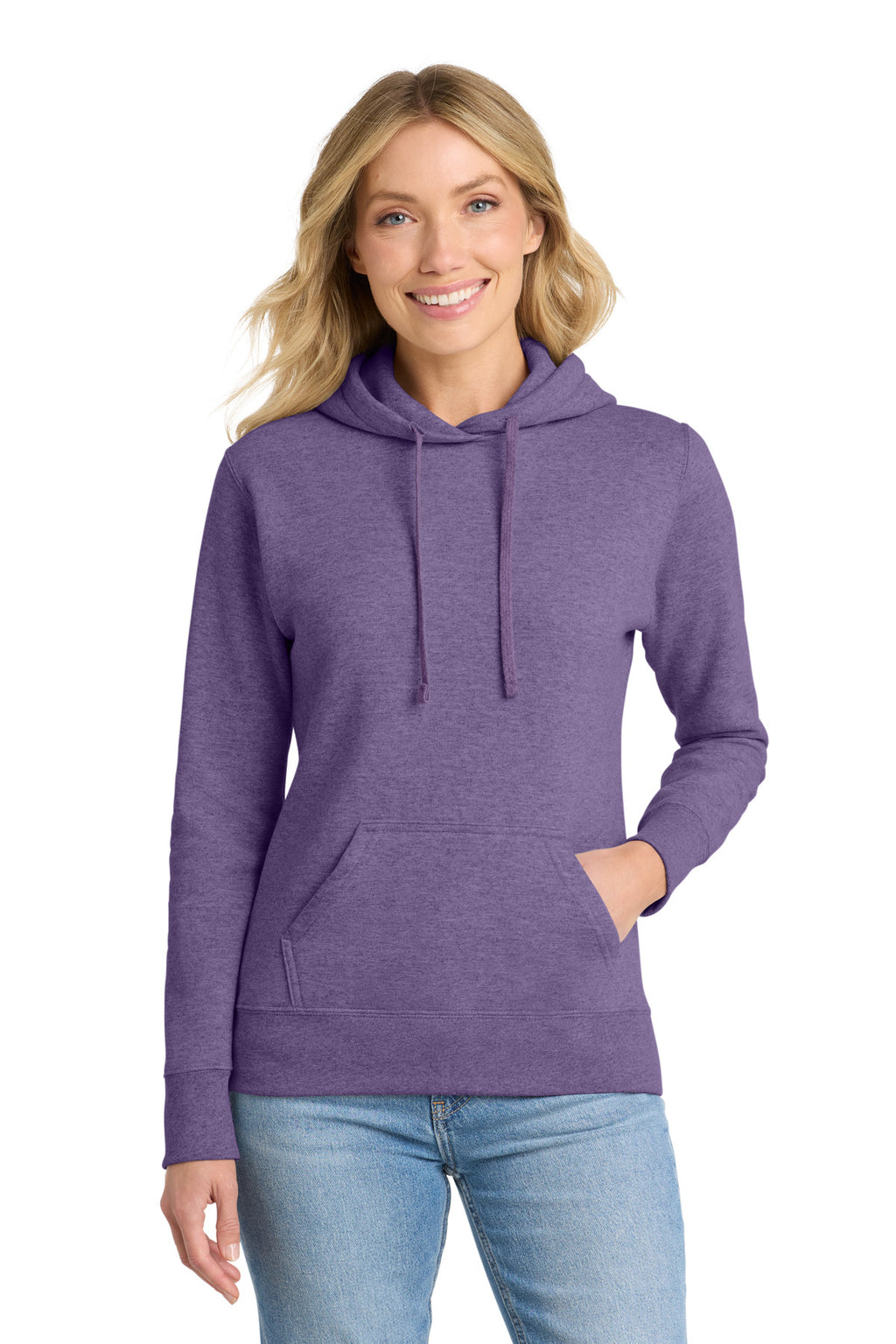 Port & Co Women's Core Fleece Pullover Hooded Sweatshirt