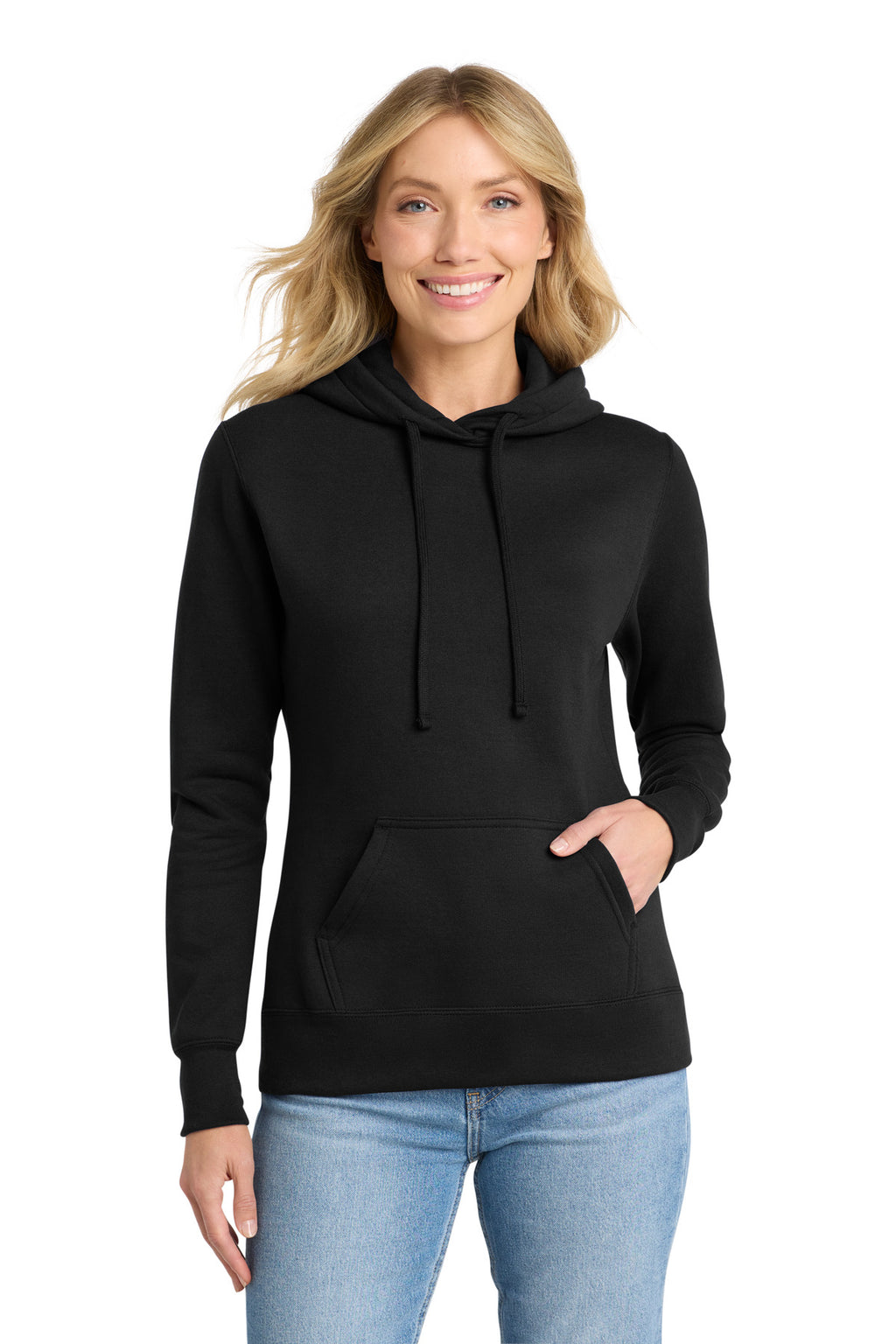 Port & Co Women's Core Fleece Pullover Hooded Sweatshirt