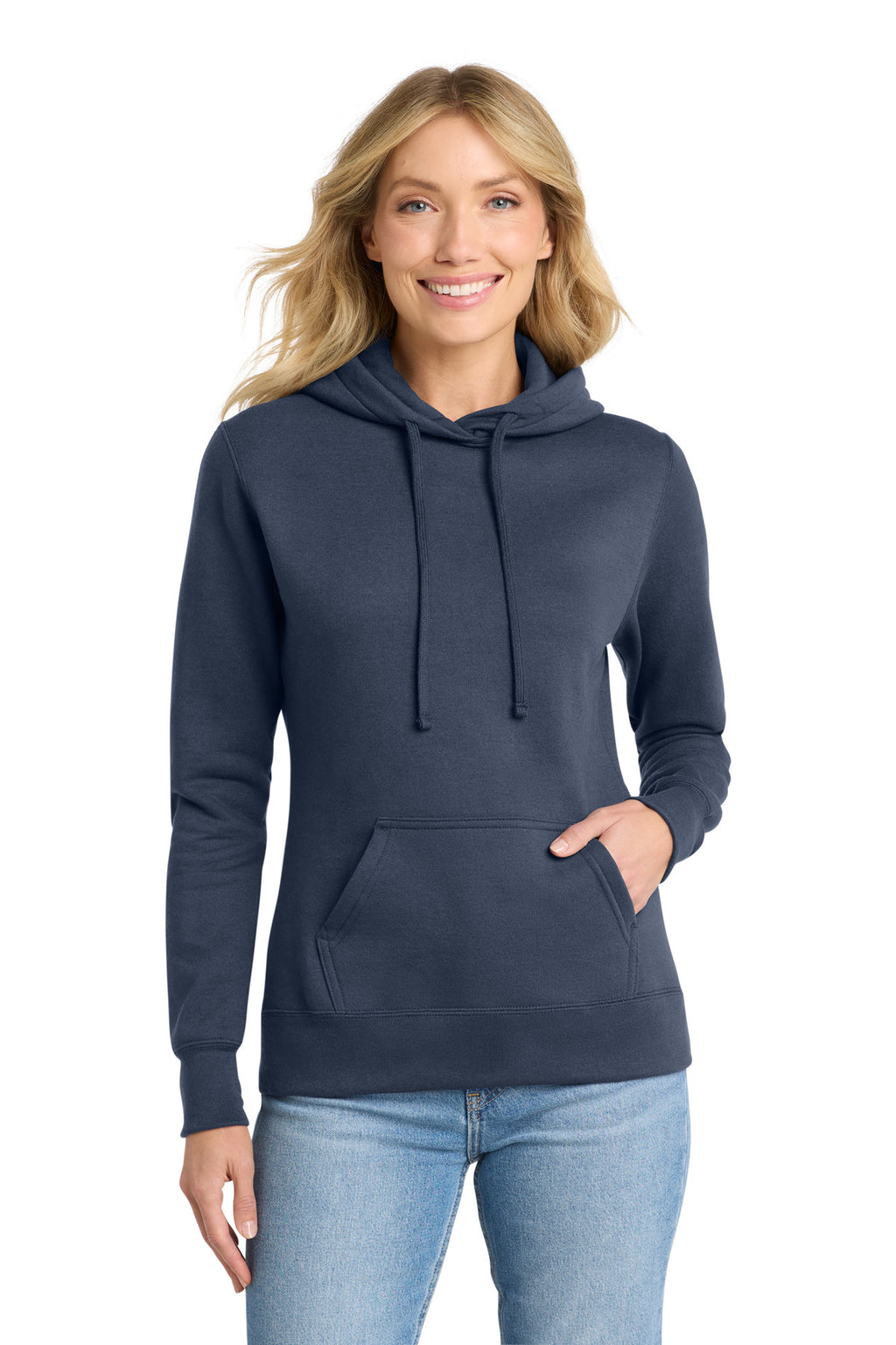 Port & Co Women's Core Fleece Pullover Hooded Sweatshirt