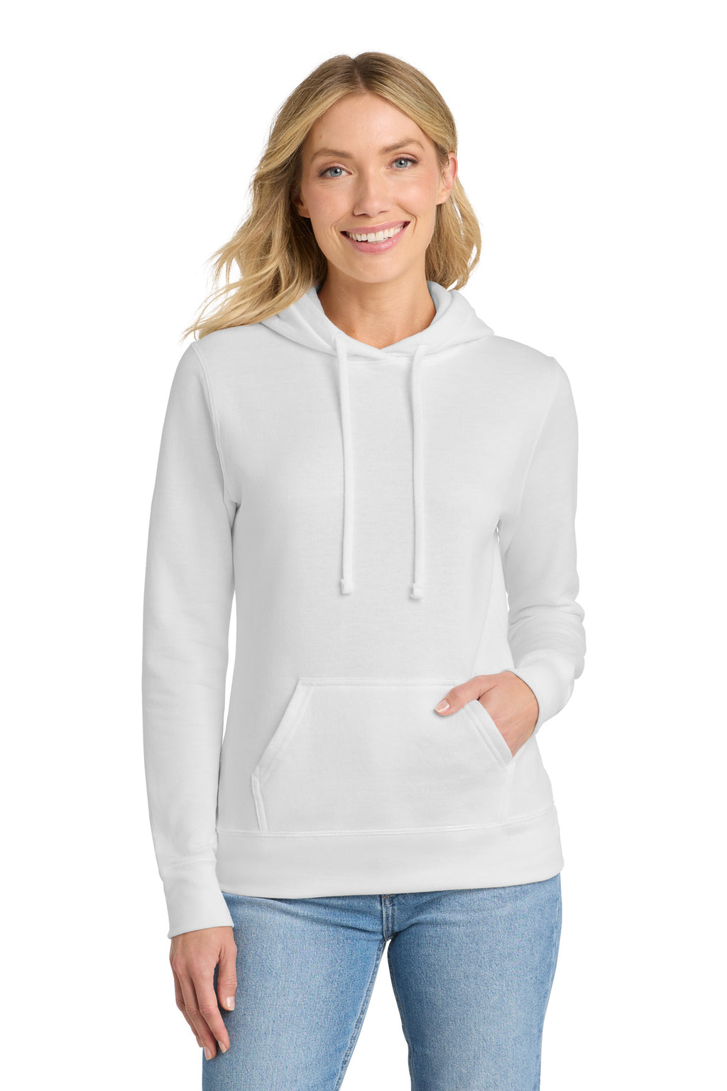 Port & Co Women's Core Fleece Pullover Hooded Sweatshirt