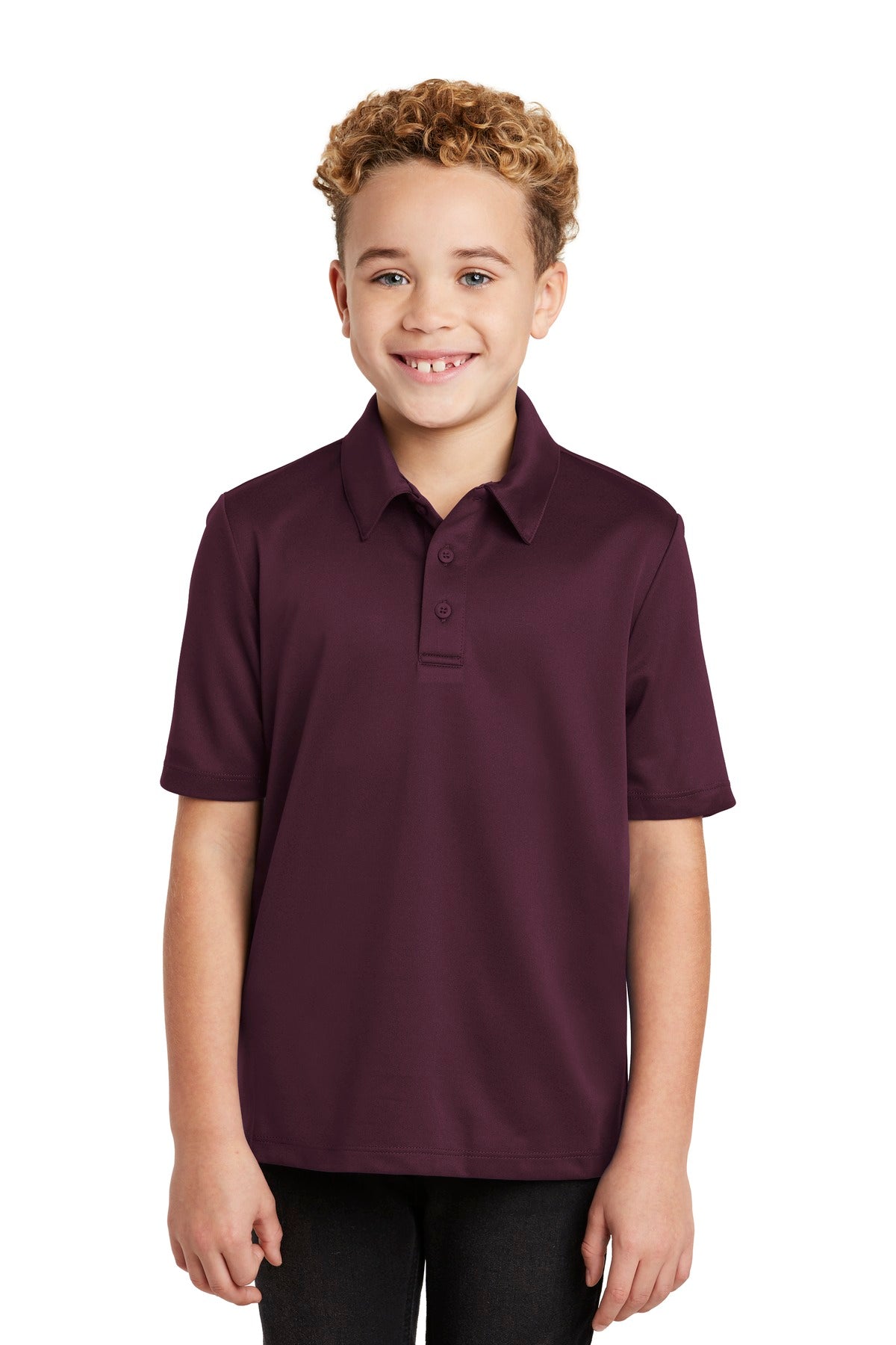 Port Authority® Youth Silk Touch Performance Polo