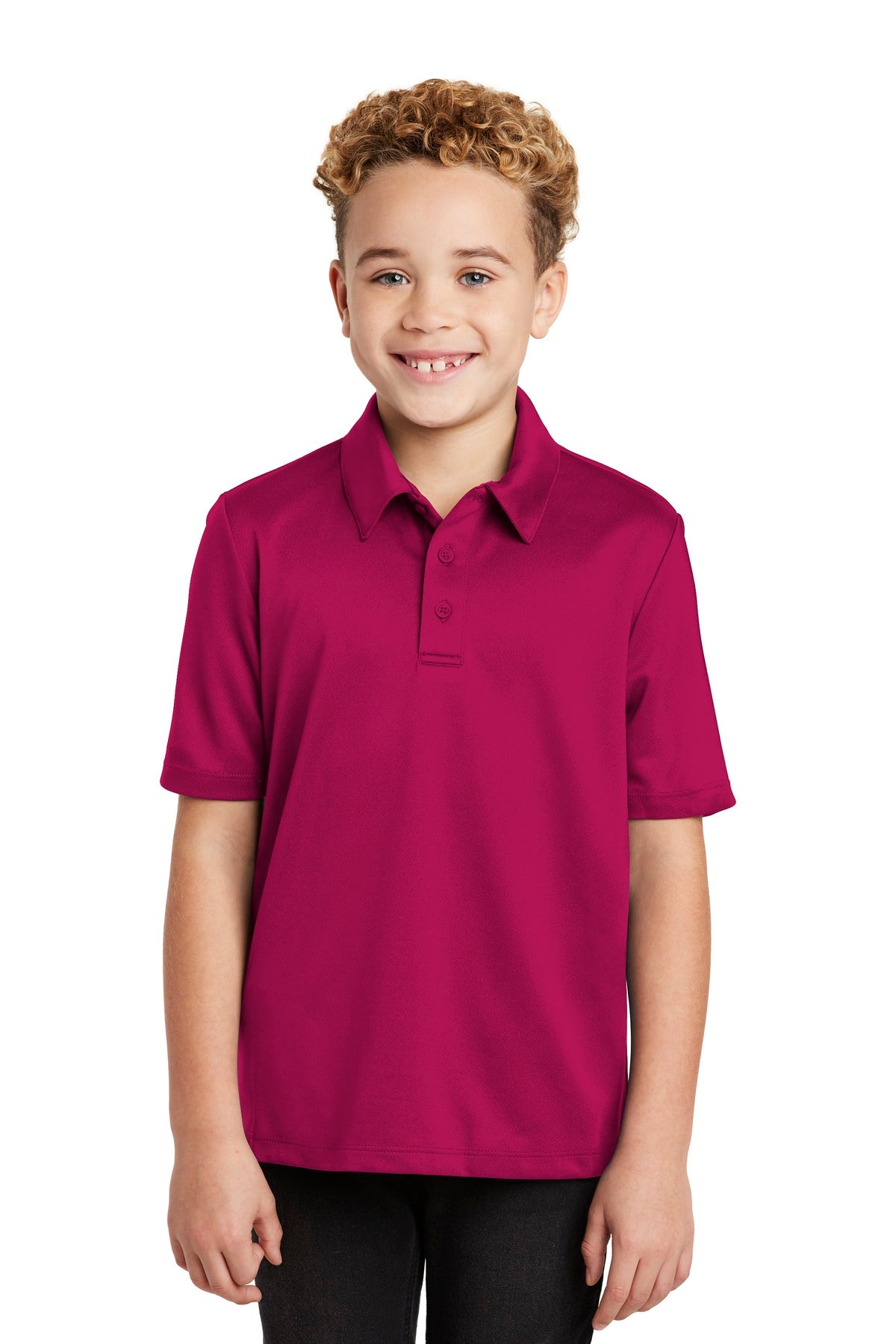 Port Authority® Youth Silk Touch Performance Polo