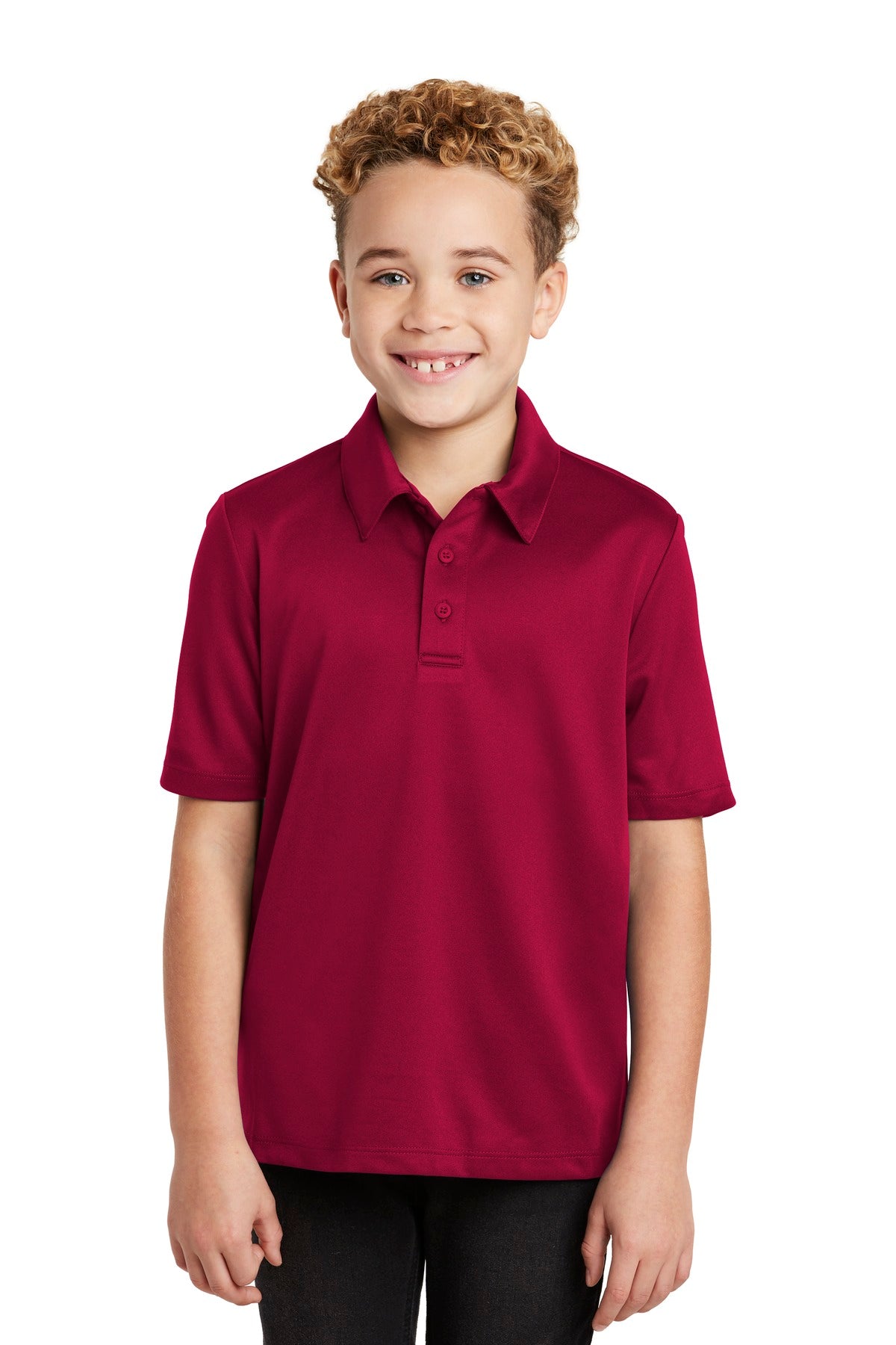 Port Authority® Youth Silk Touch Performance Polo